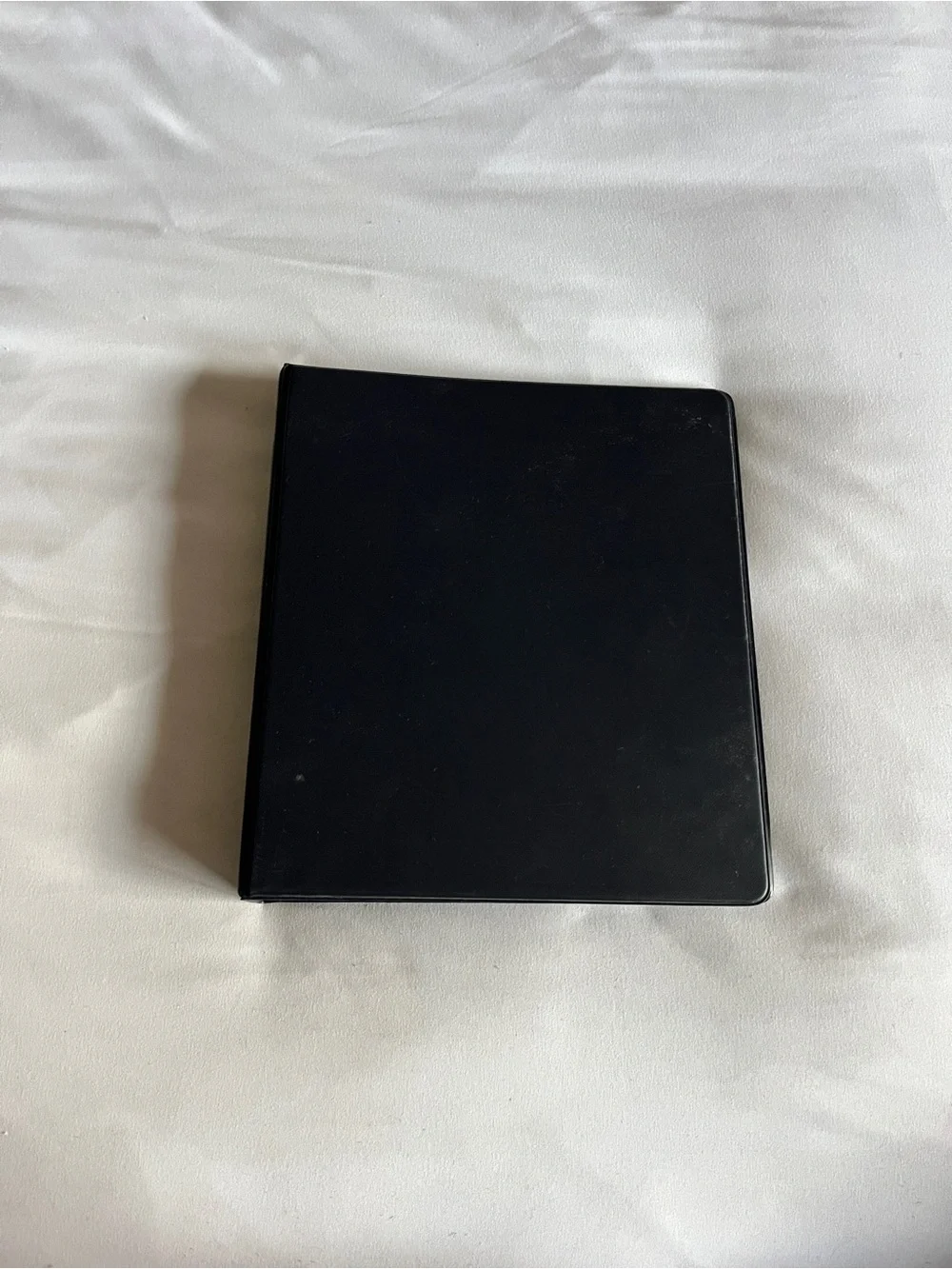 Vintage IBM Black 3-Ring Binder Binder-Style Case 11x10.5x1.5 Classic Logo
